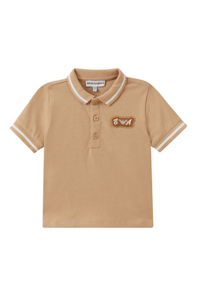 Kids College Logo Polo Shirt